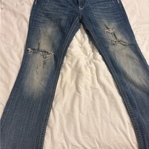 Express Blue Boot Cut Jeans
